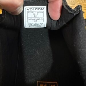 Volcom Black Slip-On Sneaker Steel Toe